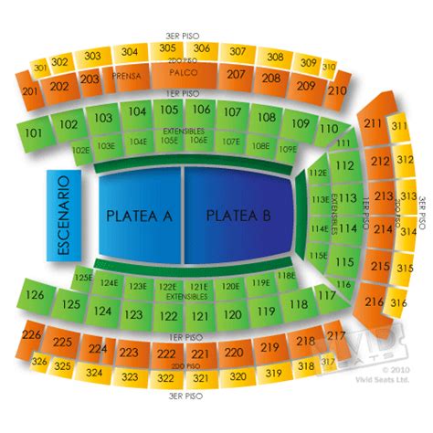 Palau Sant Jordi Seating Chart Vivid Seats