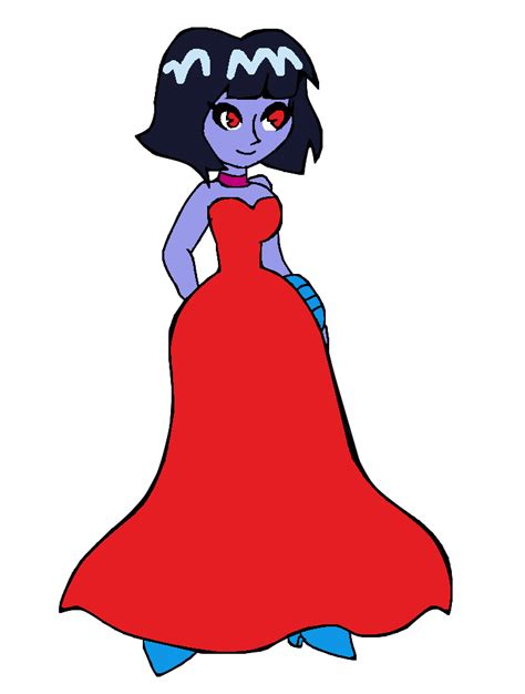 Demon Queenie Red Dress By Adamfrankenstein On Deviantart