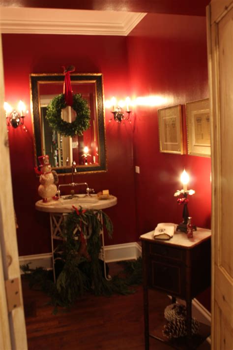 Christmas Bathroom Decor Holiday Wall