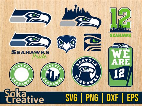 Instant Download Seattle Seahawks Svg Logo Football Cricut Vectorency