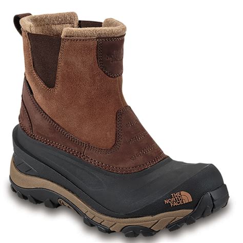 THE NORTH FACE Men's Chilkat II Pull-On Winter Boots, Brown