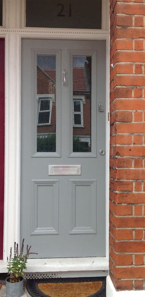 Explore the comprehensive range of. Manor house gray front door | Painted front doors ...