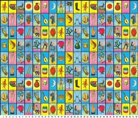 Es una institución del estado mexicano creado en febrero del 1978. Mexican Lottery Fabric By The Yard, Mexican Loteria Bingo ...