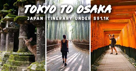 Day Japan Itinerary For First Timers Under S Tokyo To Osaka The Travel Intern