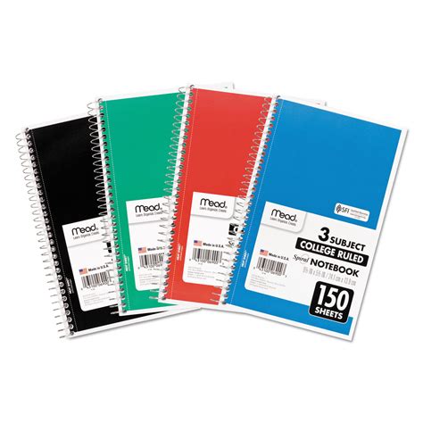 Spiral Notebook By Mead Mea06900