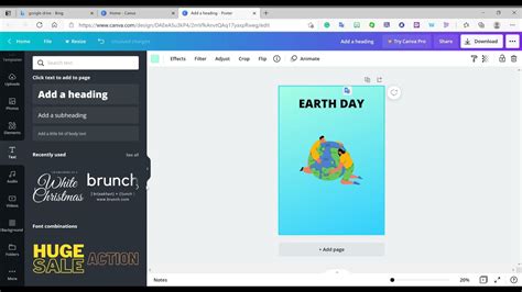 Tutorial How To Design A Poster In Canva Youtube