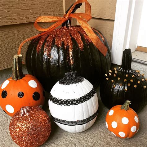 Fall Into Autumn And In Love With Your Home Painted Pumpkins