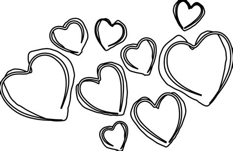 Free Heart Black And White Drawing Download Free Heart Black And White