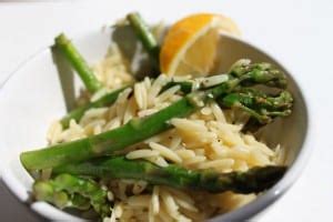 Lemon Orzo With Asparagus Created By Diane