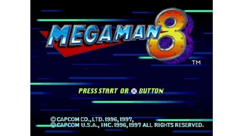 Mega Man 8 Anniversary Edition Playstation