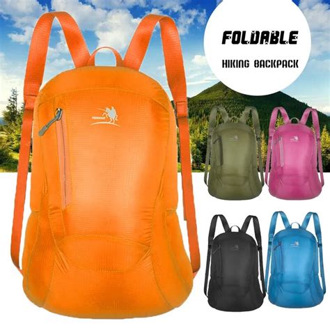 Ultralight Outdoor Backpacks Nylon Travel Folding Backpack Hiking