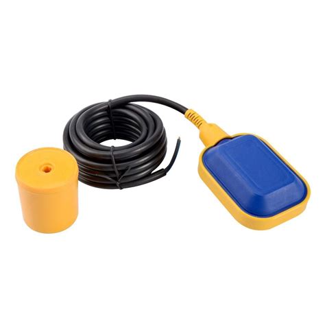 The small outlet pipe feeds media into the float valve assembly, which can be placed anywhere downstream over the tank. Cable Float Switch NO/NC 2/3/5/10 Mtr Cable Lenght ...
