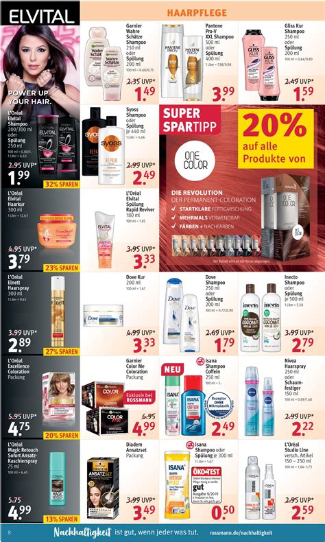 Auch die drogeriekette rossmann und discounter. Rossmann Aktueller Prospekt 19.10 - 23.10.2020 [8 ...