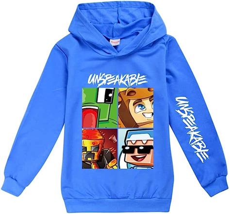 Boys Unspeakable Character Hoodie Unisex Hooded Sweatshirt For Kids