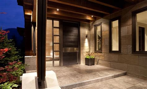 contoh teras rumah minimalis modern desain gambar furniture rumah
