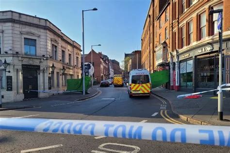 How Major Incident In Nottingham City Centre Unfolded After Man Died