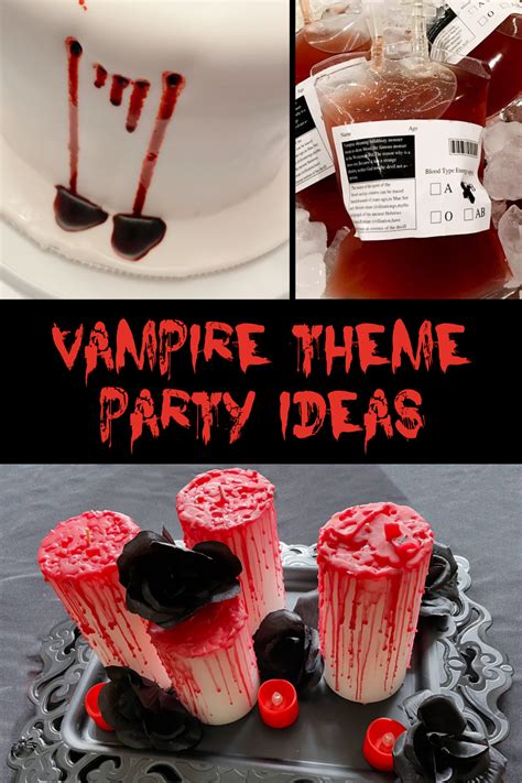 Vampire Theme Party Ideas A Nation Of Moms