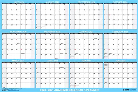 Year Planner Calendar 2021 Wall Planner Large Wall Calendar 2021