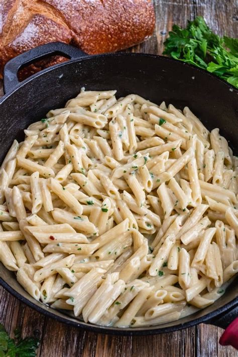 Creamy Garlic Penne Pasta Top Recipes