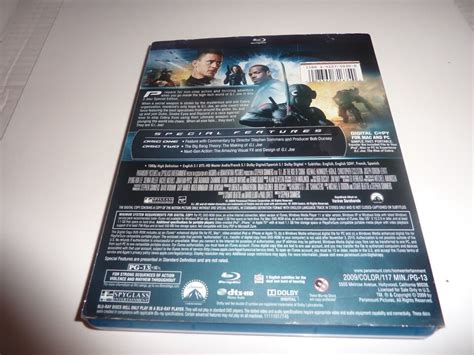 G I Joe The Rise Of Cobra Single Disc Edition Blu Ray Very Good