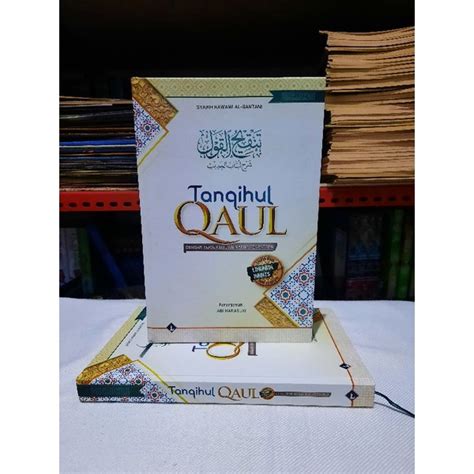 Jual Buku Tanqihul Qaul Dengan Terjemah Dan Makna Pesantren Shopee