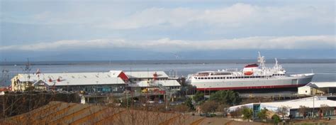 Ferry Docked At Port Angeles Wa Heading To Victoria Bc Port