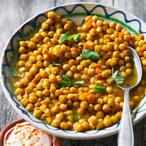 Looking for lamb recipes, lamb stew recipes, couscous recipes and leftover lamb recipes recipes? Moroccan Chickpeas with Saffron and Coriander | Recipe ...
