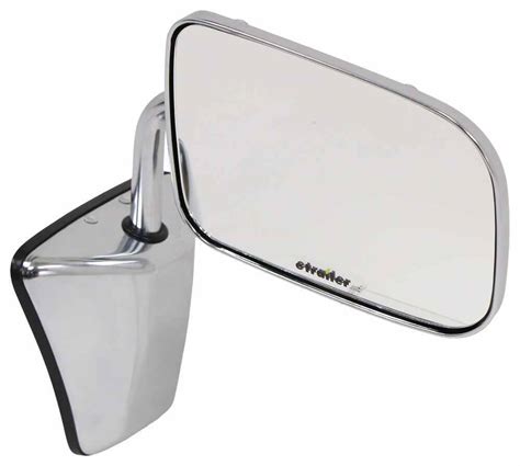 K Source Replacement Side Mirror Manual Chrome Driver Or Passenger Side K Source