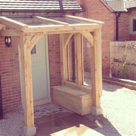 Small (120cm) porch its 105cm between the. porch kit uk - Google Search | Porch canopy, Diy porch ...