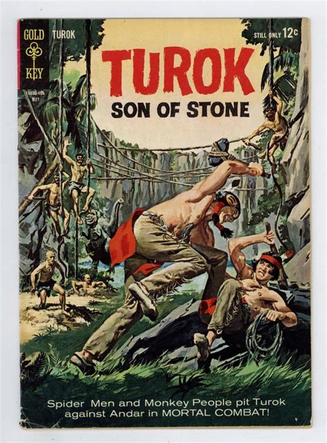 Turok Son Of Stone 1956 1980 Dell Gold Key 39 VG 4 5