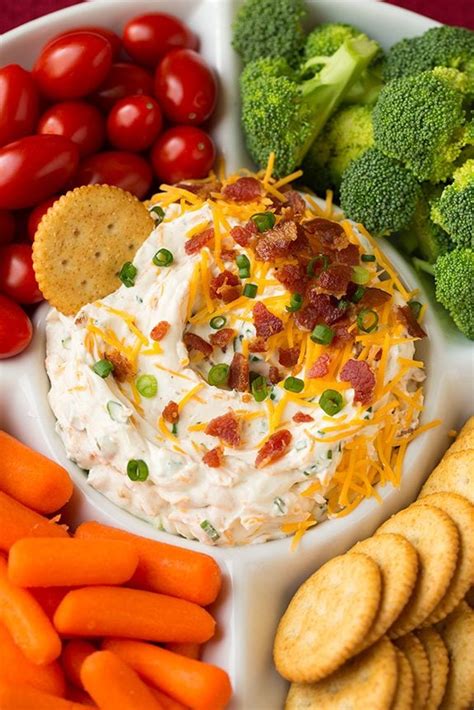 Easy Ranch Dip With Bacon And Cheddar Cooking Classy
