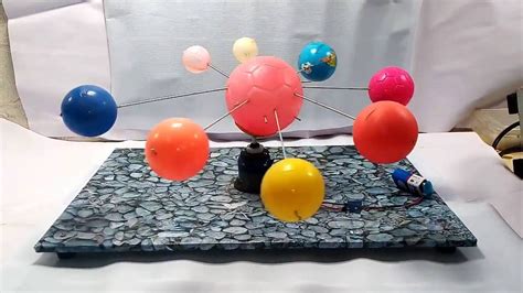 Experiment with energy from the sun! Solar System working model - Anantakart - YouTube