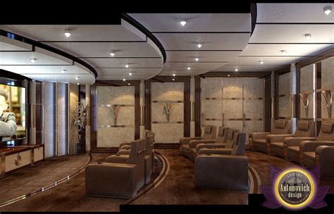 Cinema Home Interior From Luxury Antonovich Design On Behance