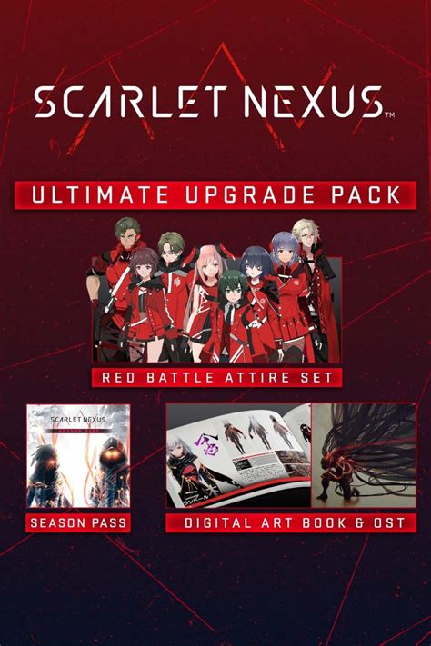 Scarlet Nexus Ultimate Upgrade Pack 2021 Xbox One Box Cover Art