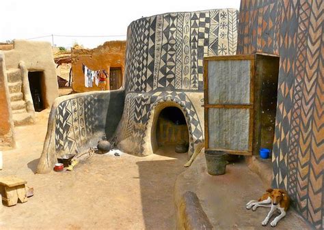 Ritebook Tiébélé Painted House Traditional Mud Houses Of Burkina Faso