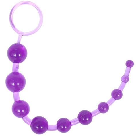 Sassy 10 Anal Beads Purple Sex Toys And Adult Novelties Adult Dvd