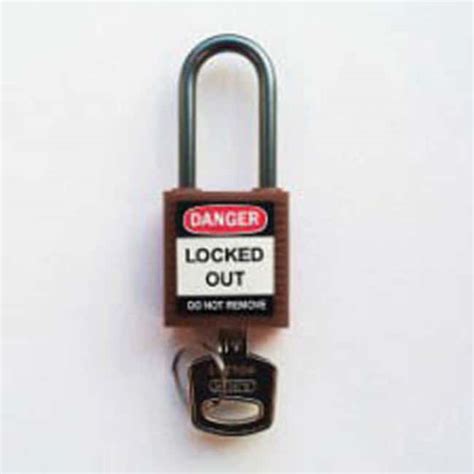 Brady™ Standard Safety Padlocks With Steel Shackle Lockout And Tagout