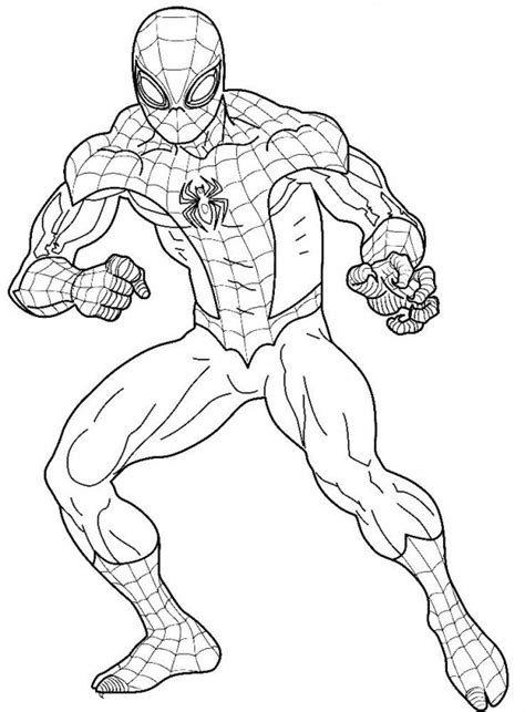 Desene Cu Spiderman De Colorat Imagini și Planșe De Colorat Cu Omul