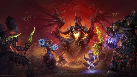Hd Wallpaper Warcraft World Of Warcraft Dragon Onyxia World Of