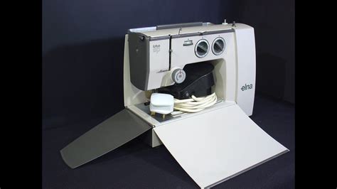 Elna Lotus Sp Sewing Machine Instructions Youtube