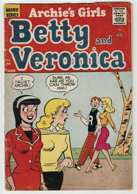 Betty Veronica 54 Splash Cover Decarlo In Dan F S DeCarlo Dan