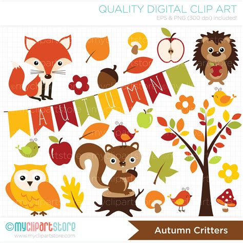 Free Autumn Animal Cliparts Download Free Autumn Animal Cliparts Png