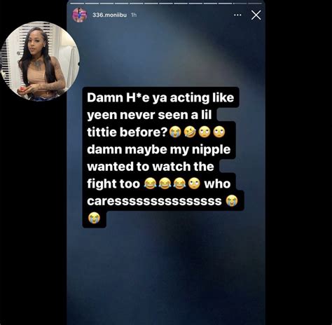 big lex baddie collection inc ™️ on twitter moni responds to comments about her nipples being