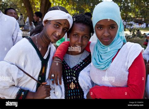 Young Ethiopian Women Gondar Ethiopia Stock Photo Royalty Free Image