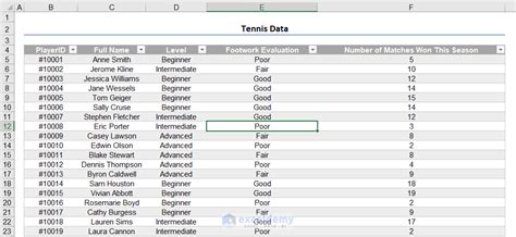 How To Make Excel Tables Look Good 8 Effective Tips