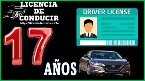 🛑 Licencia De Conducir 17 Años 2023 2024 🛻【 Abril 🚦 2024】
