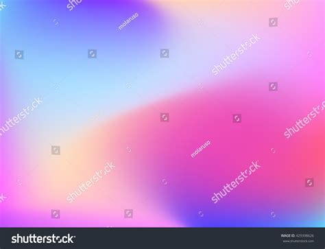 Abstract Blur Gradient Background Trend Pastel Stock Vector Royalty
