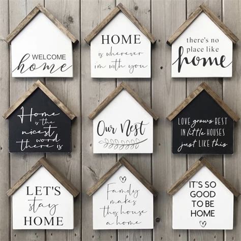 House Shaped Signs Dollar Tree Diy Crafts Love Wood Sign Wood