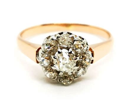 18 Karat Rosegull Ring Diamant Diamant Catawiki
