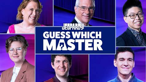 Guess Which Master Jeopardy Masters JEOPARDY YouTube